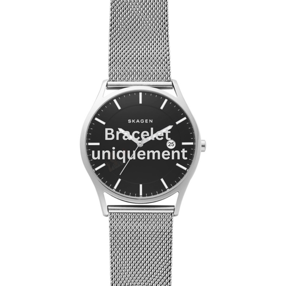 Bracelet métal argent Skagen - HOLST LARGE / SKW6284 - SKW6172 - SKW6239 - SKW1073 - SKW1065 - SKW6581 - SKW6244-Bracelet de montre-AtelierNet