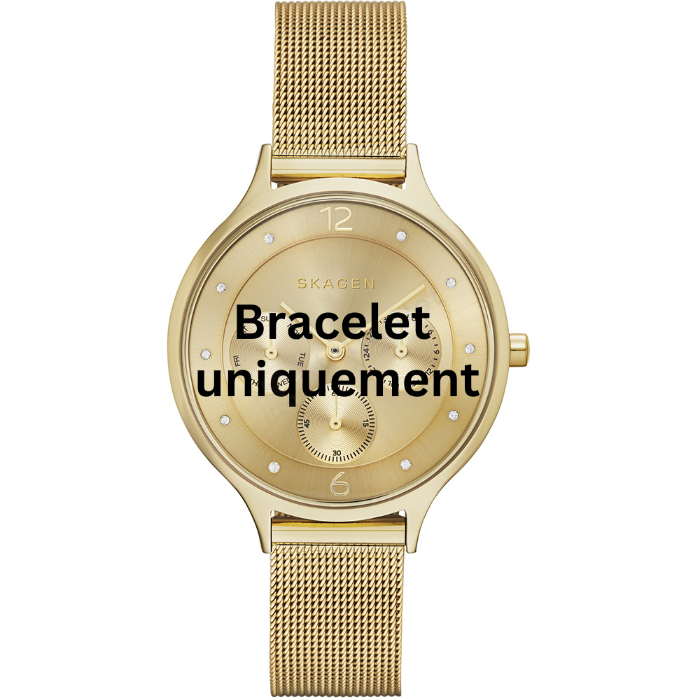 Bracelet metal gold Skagen - ANITA LARGE / SKW2313 - SKW2385 - SKW2436-Bracelets de montres-AtelierNet