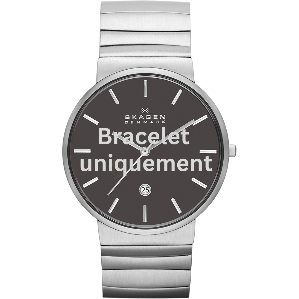 Bracelet métal argent Skagen - ANCHER LARGE / SKW6109 - SKW6165-Bracelet de montre-AtelierNet