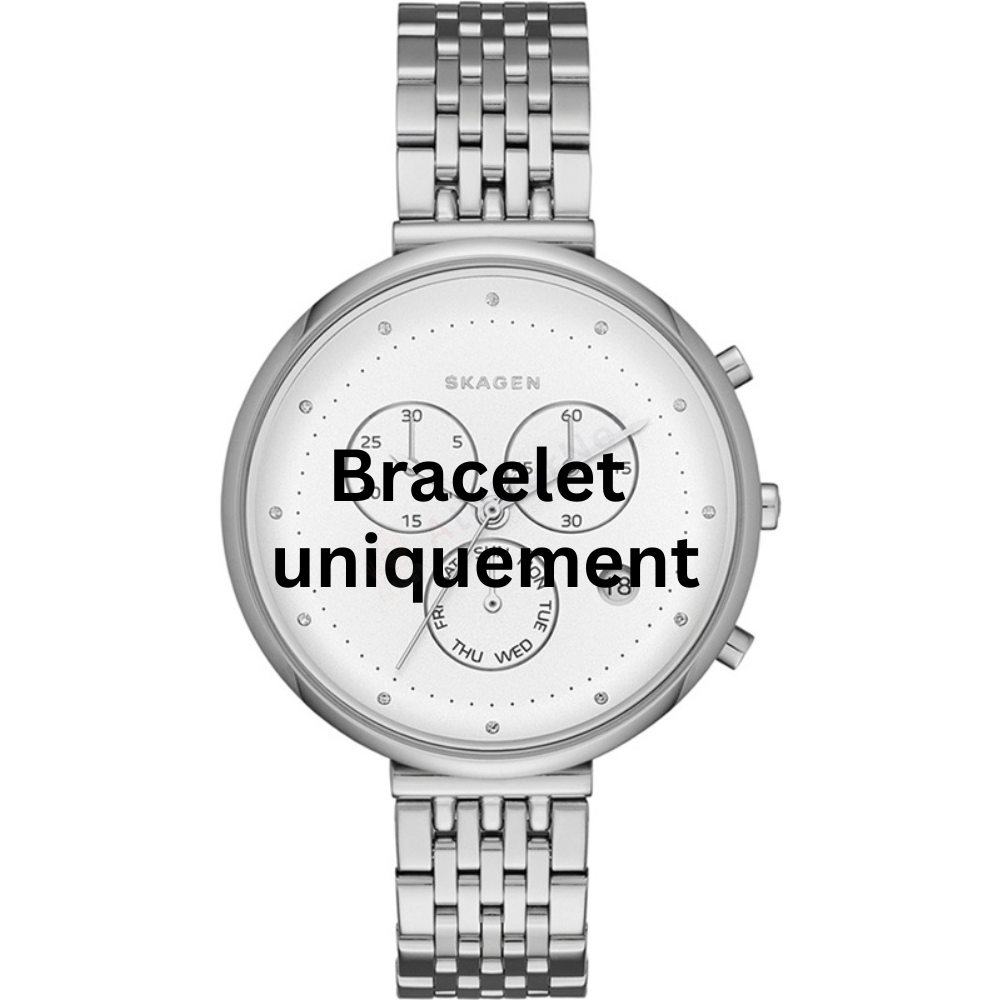 Bracelet métal argent Skagen - GITTE LARGE / SKW2419-Bracelet de montre-AtelierNet