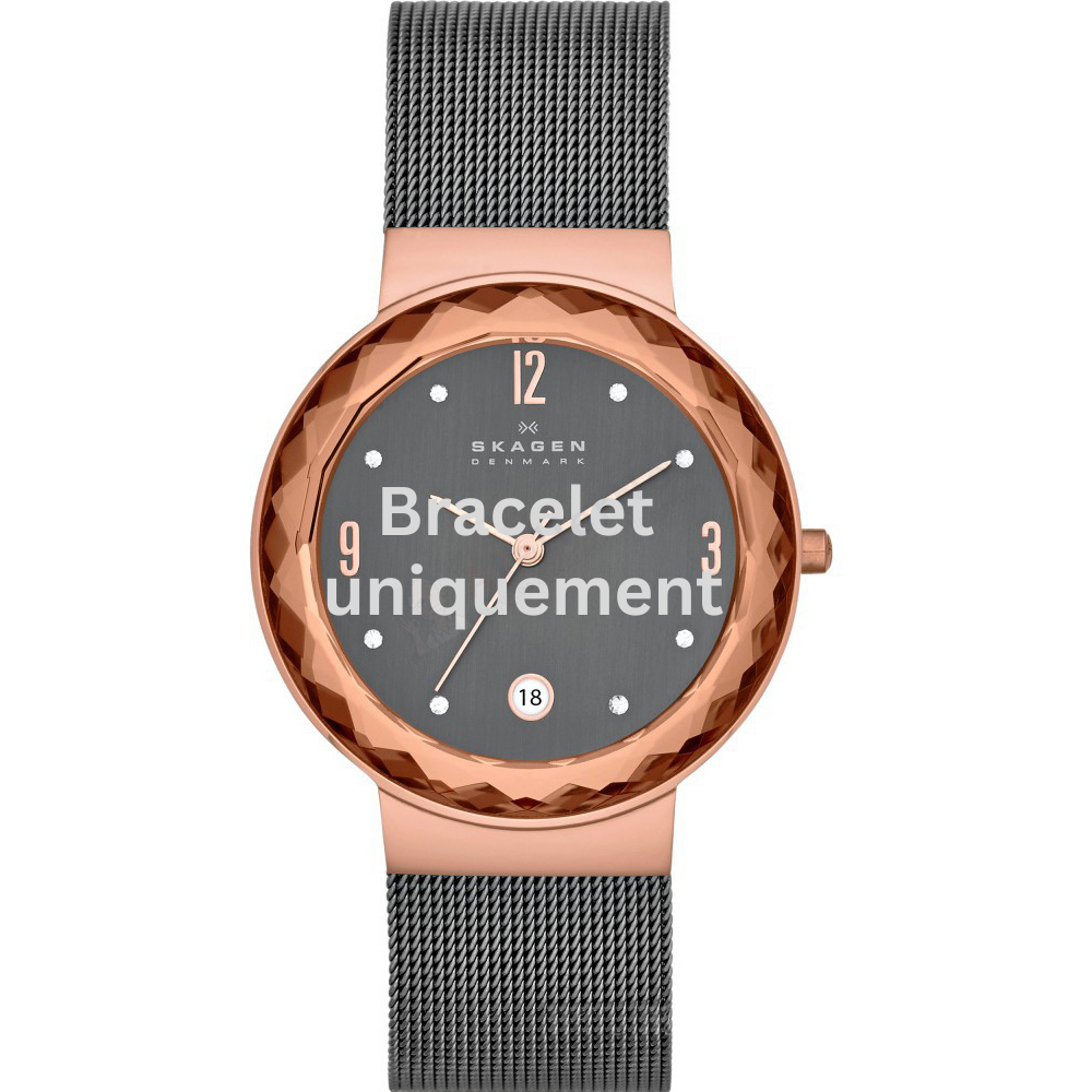 Bracelet metal grey Skagen - LEONORA LARGE / SKW2120-Bracelets de montres-AtelierNet