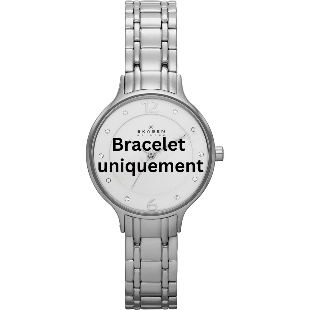 Bracelet metal silver Skagen - ANITA MEDIUM / SKW2254 - SKW2320-Bracelets de montres-AtelierNet