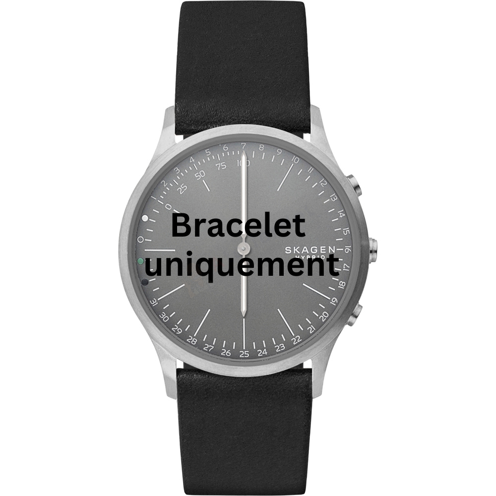 Bracelet leather black Skagen - JORN / SKT1203-Bracelets de montres-AtelierNet