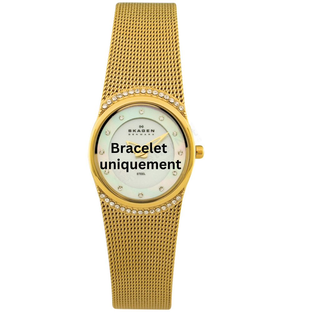 Bracelet metal gold Skagen - 686 XSMALL / 686XSGG-Bracelets de montres-AtelierNet